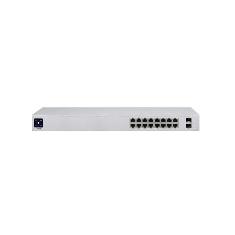 Ubiquiti 16 Port Gigabit 42W 8PoE 2SFP UniFi Switch - Grey
