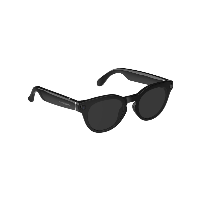 COLMI V03 Smart Audio Glasses Wireless  Sunglasses with AI Voice Assistant for iPhone & Android - Round-framed sunglasses