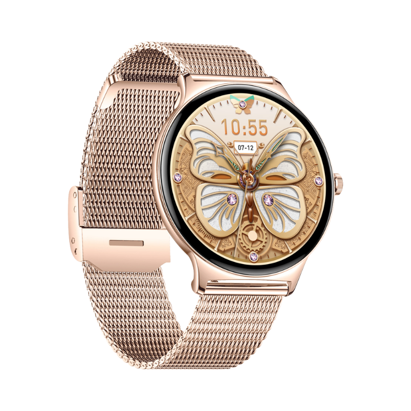 COLMi V89 Smart Watch 1.43 inch AMOLED Display Mesh - Gold