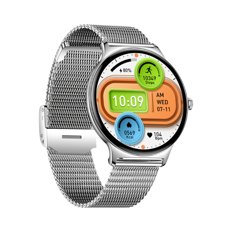 COLMi V89 Smart Watch 1.43 inch AMOLED Display Mesh - Silver