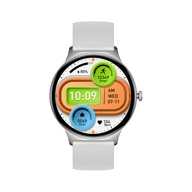 COLMi V89 Smart Watch 1.43 inch AMOLED Display 7.9mm Ultra-Thin Body - Silver