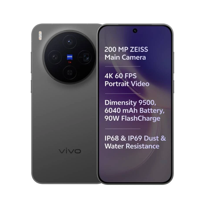 Vivo X300 5G Dual Sim 512GB - Black - Black