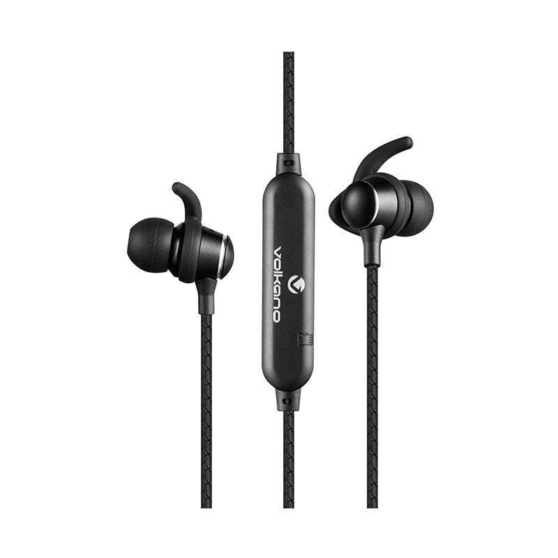Volkano Titanium Sports Series Bluetooth Earbuds - Black