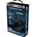 Volkano Libra Series True Wireless Earphones & Charging Case - Black