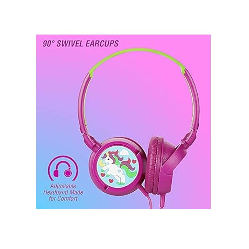Volkano Girls Unicorn Kiddies Headphones