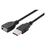 Volkano Extend Series USB Extension Cable - Black