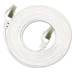 VolkanoX Giga Series Cat 7 Ethernet Cable 3m - White / Gold