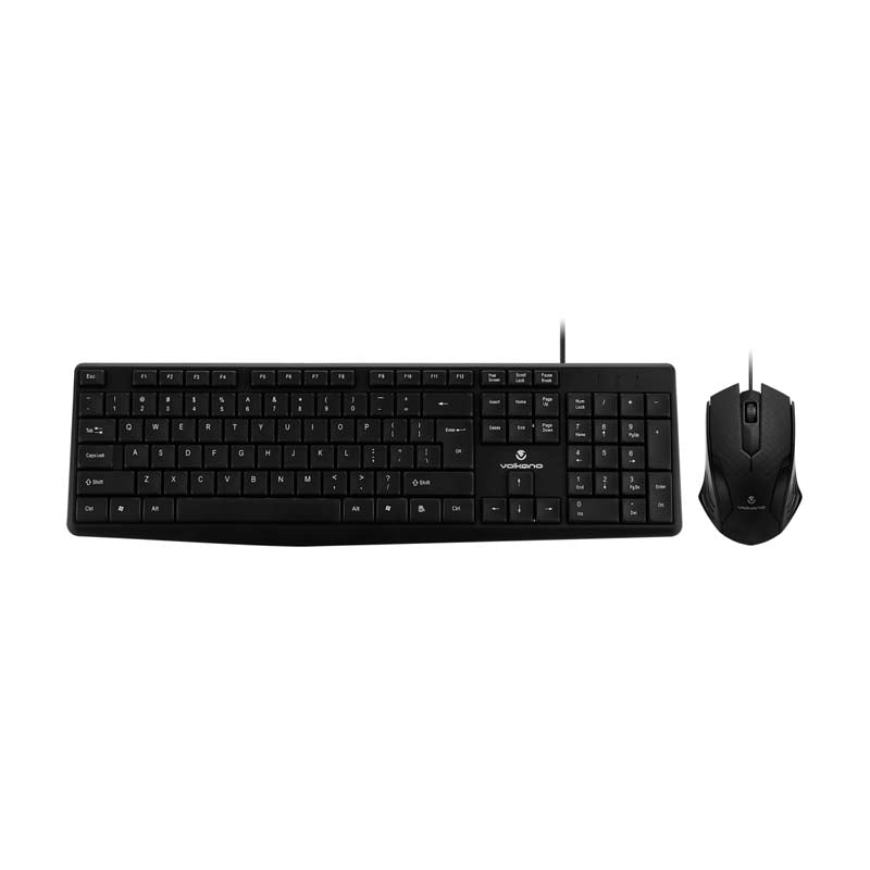 Volkano Krypton Wired Keyboard & Mouse Combo