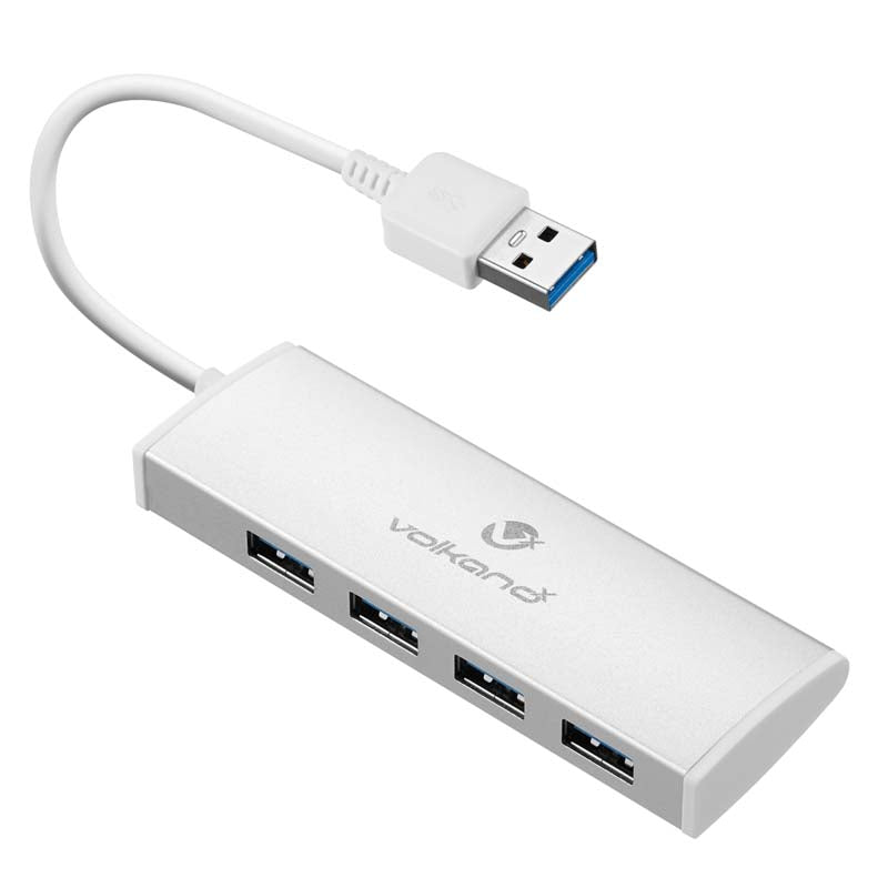 VolkanoX Media Series 4 port USB Hub with Power Adaptor
