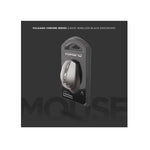 Volkano Chrome Series 2.4Ghz Wireless Ergonomic Mouse - Black