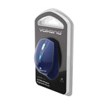 Volkano Chrome Series 2.4Ghz Wireless Ergonomic Mouse - Blue