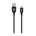 Volkano Flexi Series 18W USB to Micro USB 1.5M - Black