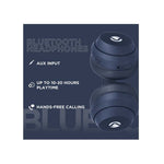 Volkano SoundSweeper Series Active Noise Cancelling Bluetooth Headphones - Blue