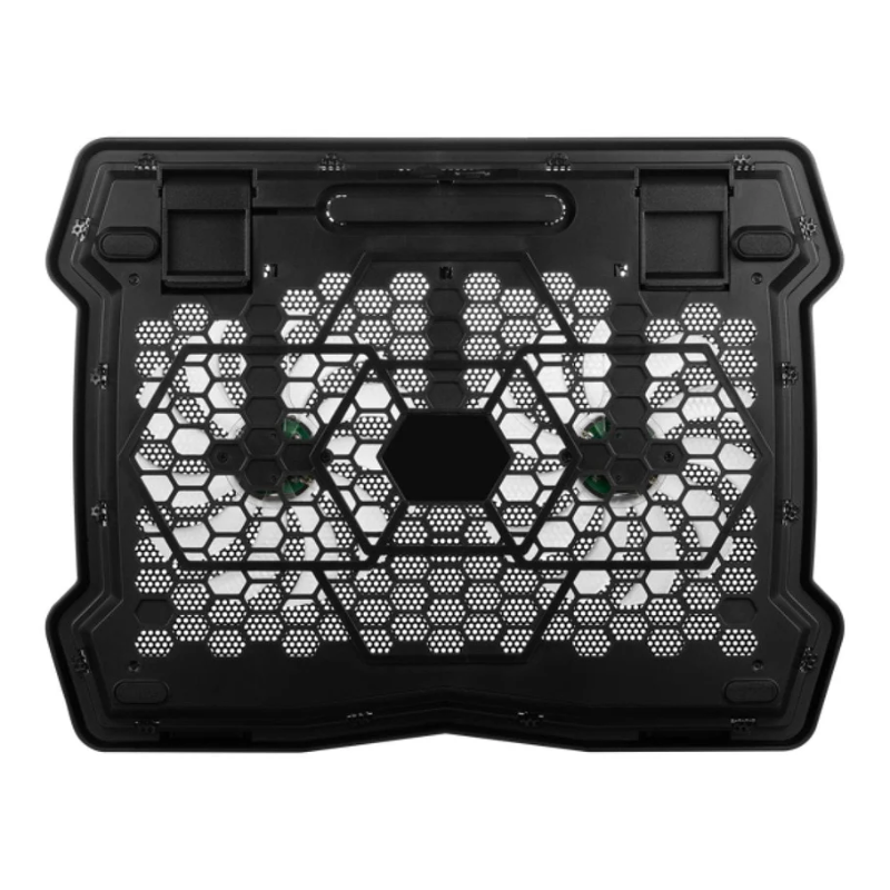 Volkano Polar Series 15-inch Dual Fan Notebook Cooling Stand - Black