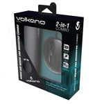 Volkano Slick Series Wired USB Mouse with Mousepad Combo