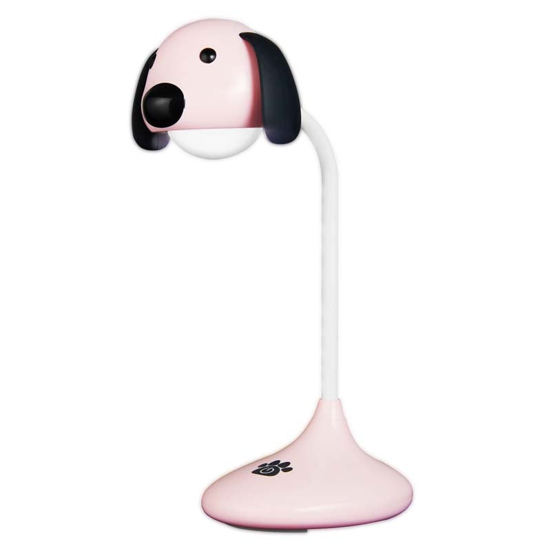 Volkano Lumo Neon Series LED Desk Lamp - Pink Dog