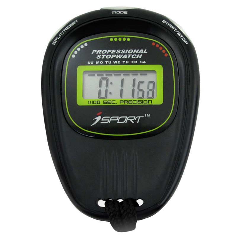 Volkano Track Series Stopwatch - Black