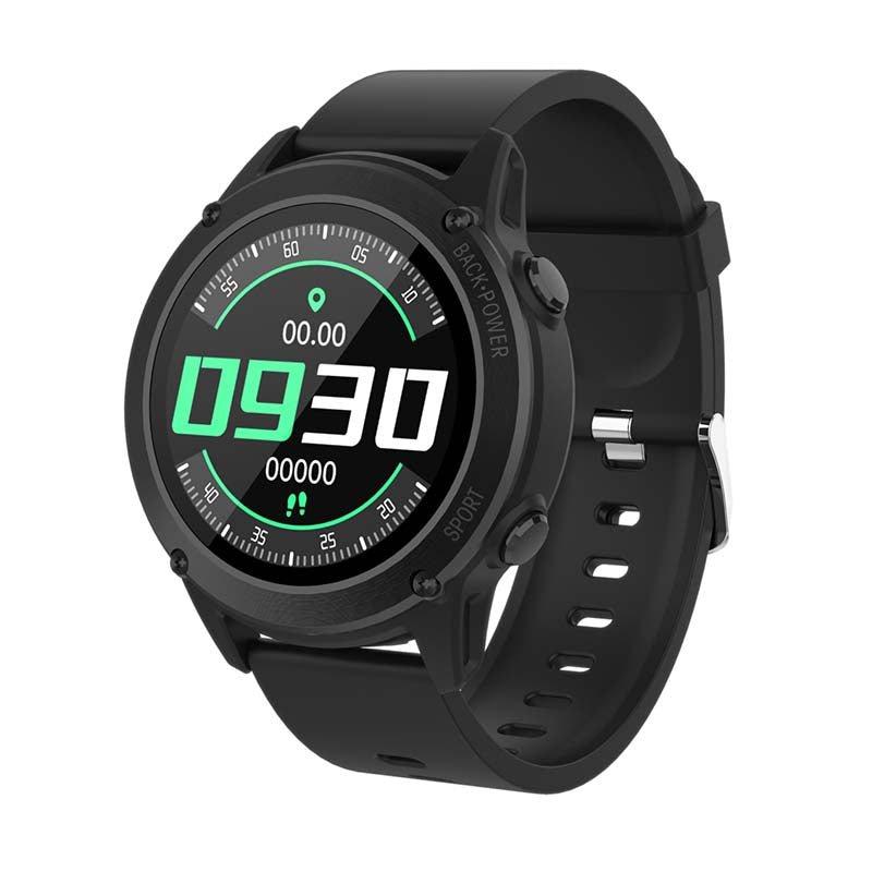 Volkano Adrenaline Series Multisport Fitness Smart Watch with GPS - Black