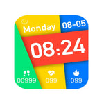 Volkano Life Series Smart Watches - Silver