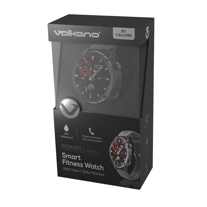 Volkano Power Series Smart Watch - Black
