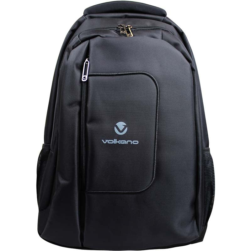 Volkano Bolt Series Laptop or School Backpack - Black