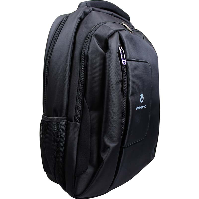 Volkano Bolt Series Laptop or School Backpack - Black