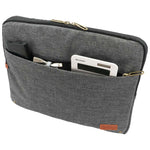 Volkano Premier Series 14.1 inch Laptop Sleeve - Dark Grey