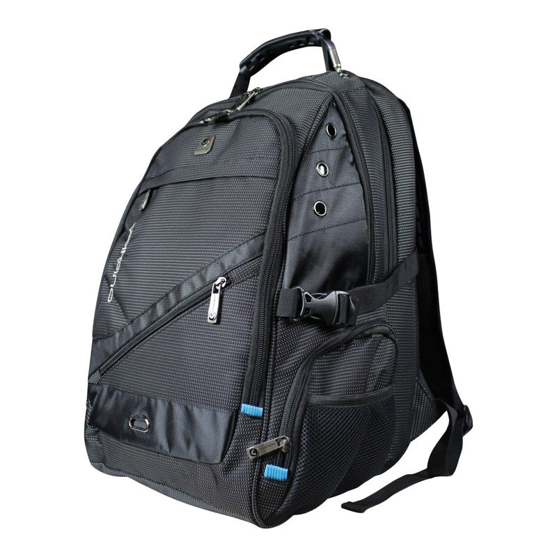 Volkano G-Unit Backpack - Black/ Grey/ Turquoise