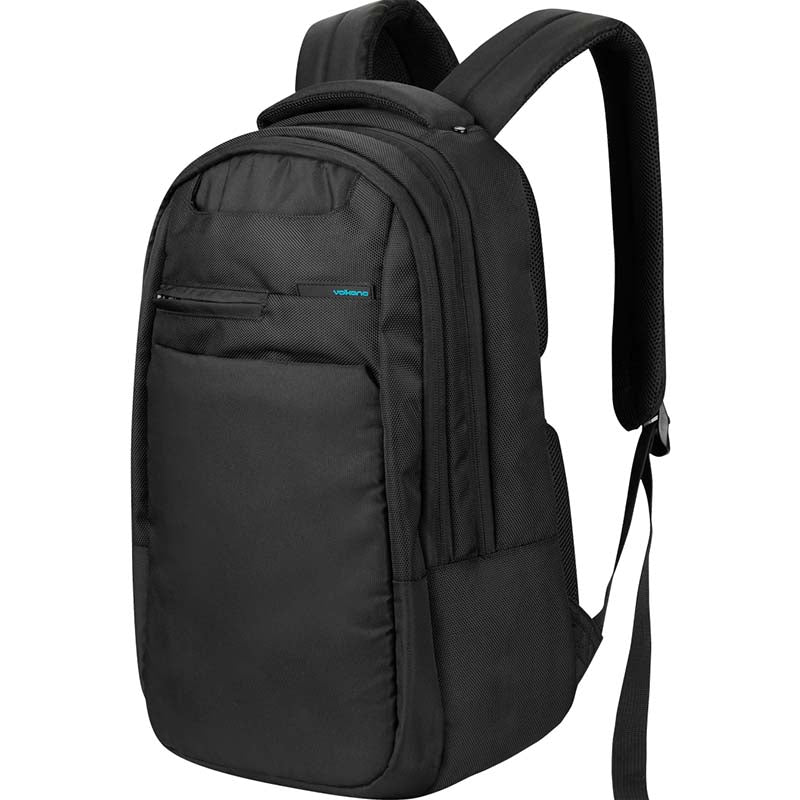 Volkano Suave Series 15.6" Laptop Backpack - Black / Turquoise