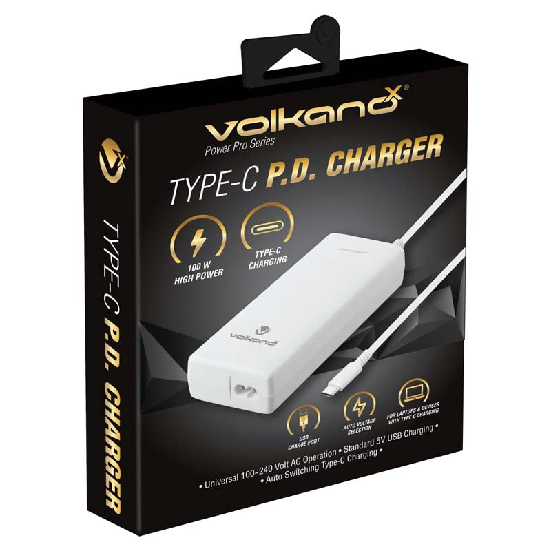 VolkanoX Power Pro 100W Type C P.D. Charger