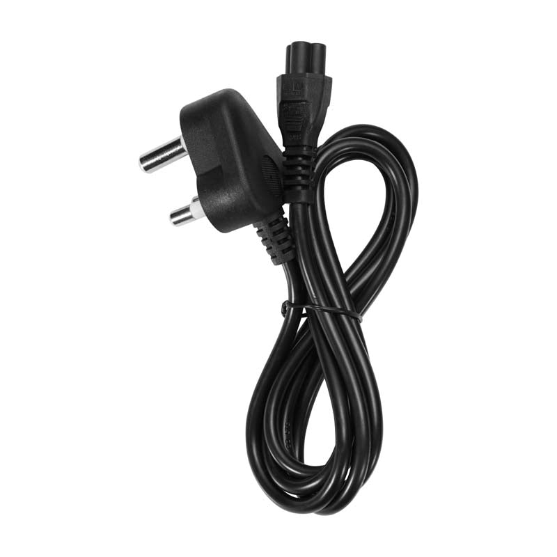 Volkano Presto Series Power Cable 3 pin Clover  to Type-M 2.5A - Black