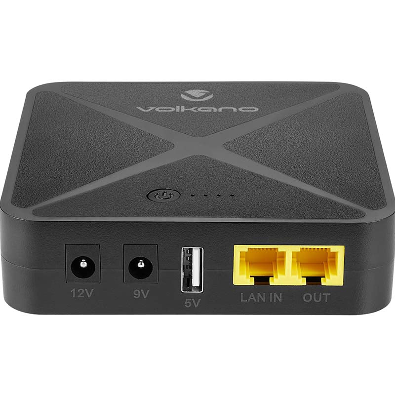 Volkano Sustain Series Mini UPS 5200mAh - Black