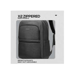Volkano Pulse Series 15.6 Inch Laptop Backpack - Charcoal