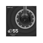 VolkanoX VXH300 Hybrid Active Noise Cancelling Bluetooth Headphones - Black