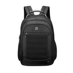 Volkano Captain Series 15.6 Inch Laptop Backpack - Black - Black