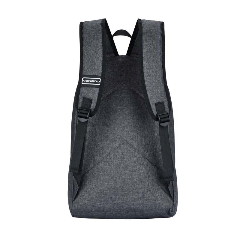 Volkano Distinct 15.6 Inch Laptop Backpack - Grey - Grey
