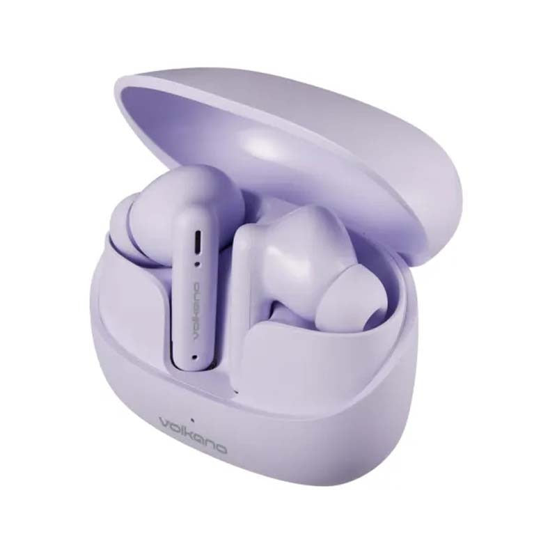 Volkano Jupiter Series True Wireless In-Ear Earphones - Pastel Purple - Purple