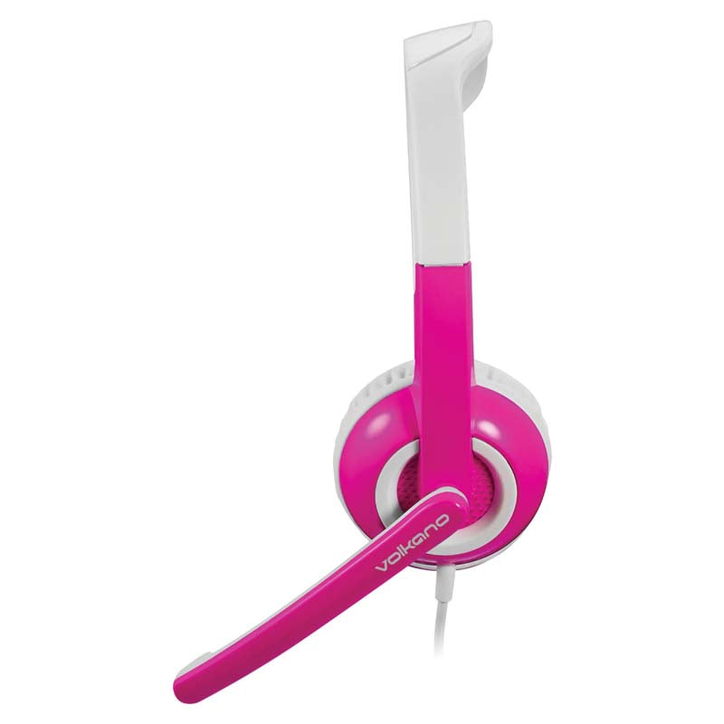 Volkano Kids Chat Junior Series Headset with Mic - Pink