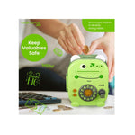 Volkano Kids Frog Series Money Saving Vault - Green - Green