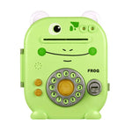Volkano Kids Frog Series Money Saving Vault - Green - Green