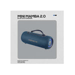 Volkano Mini Mamba 2.0 Series Bluetooth Speaker - Blue - Blue