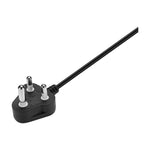 Volkano Presto Series Power Cable 3 pin Clover to Type-M 2.5A - Black