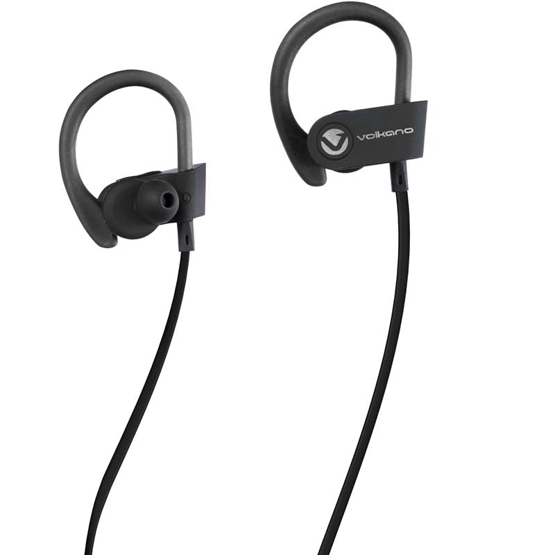 Volkano Race Series Wireless Sport Bluetooth Earphones - Black