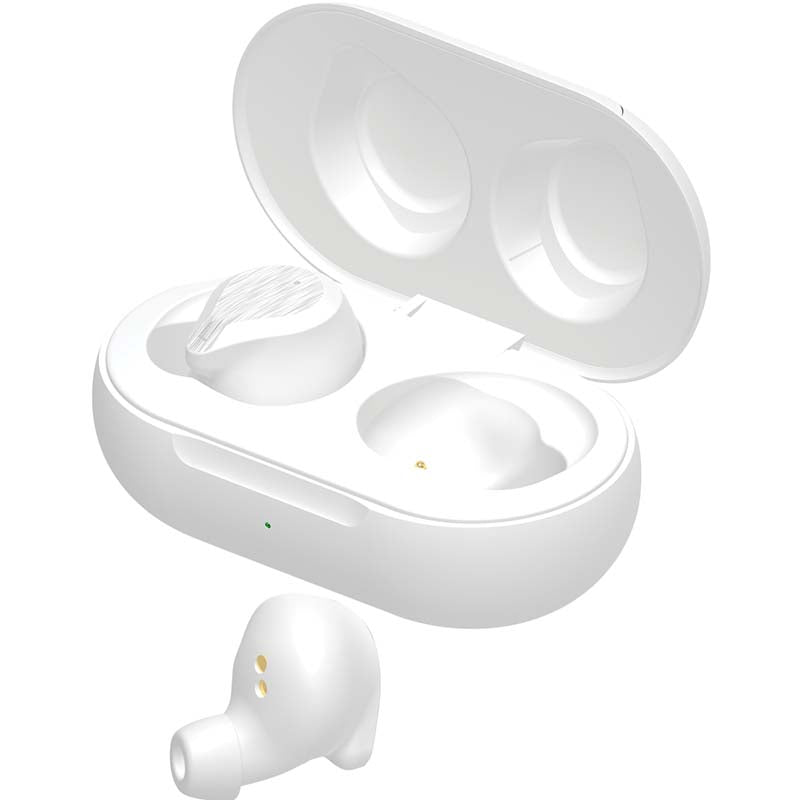 Volkano Scorpio Series True Wireless Earbuds - White - White