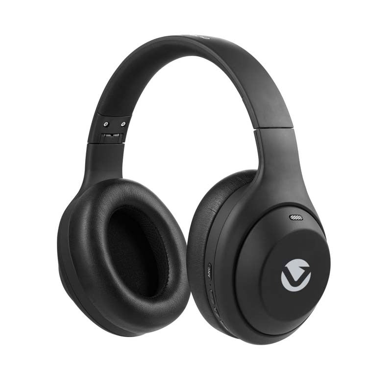 Volkano SoundSweeper Series Active Noise Cancelling Bluetooth Headphones - Black - Black