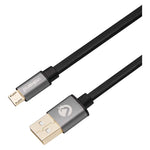 VolkanoX Couple Series Micro USB Twin Pack 1m Cable - Black