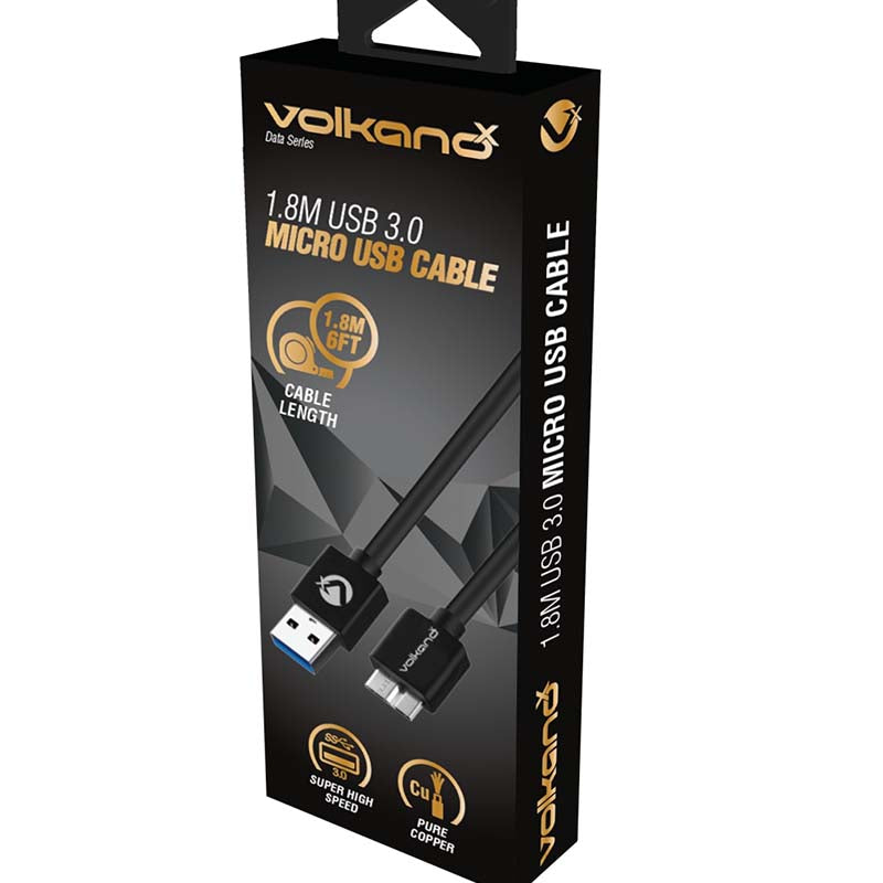 VolkanoX Data Series USB 3.0 Micro USB Cable 1.8m