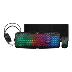 VX Gaming Heracles Series 4-in-1 Gaming Combo - Black