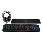 VX Gaming Heracles Series 4-in-1 Gaming Combo - Black