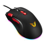 VX Gaming Morpheus Series Wired RGB Mouse With Braided Cable - Black